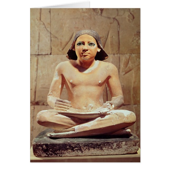 Scribe posé en tailleur (Devant)