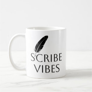 Scribe Vibes Author Writer Poet  Coffee Mug