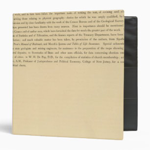 Scribner's statistical atlas binder