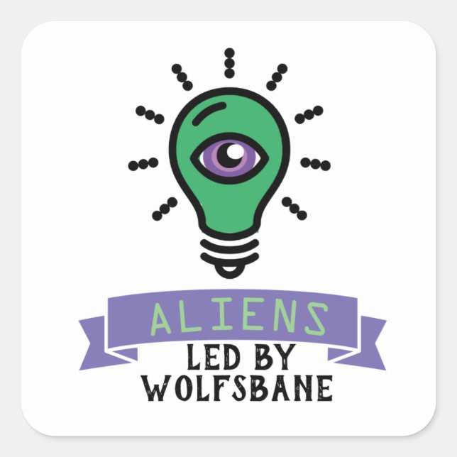 Scrimo Team Alien sticker (Front)