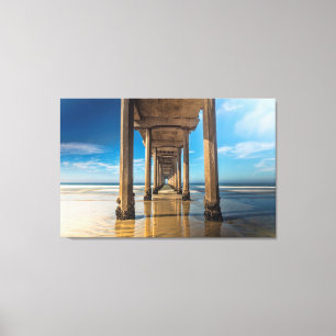 Scripps Pier Canvas Print
