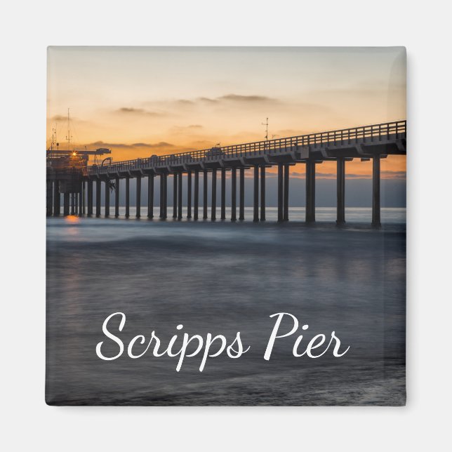 Scripps Pier Magnet (Front)