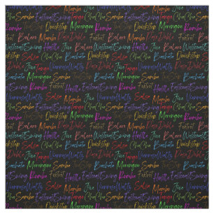Script Ballroom Dance Styles Ballroom Dance Fabric