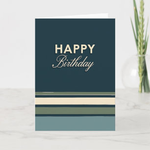 Script Birthday Message Card