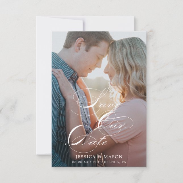 Script blanc Enregistrer la carte de date - Enregi (Devant)