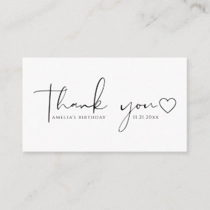 Script Coeur Anniversaire Budget Merci Cartes