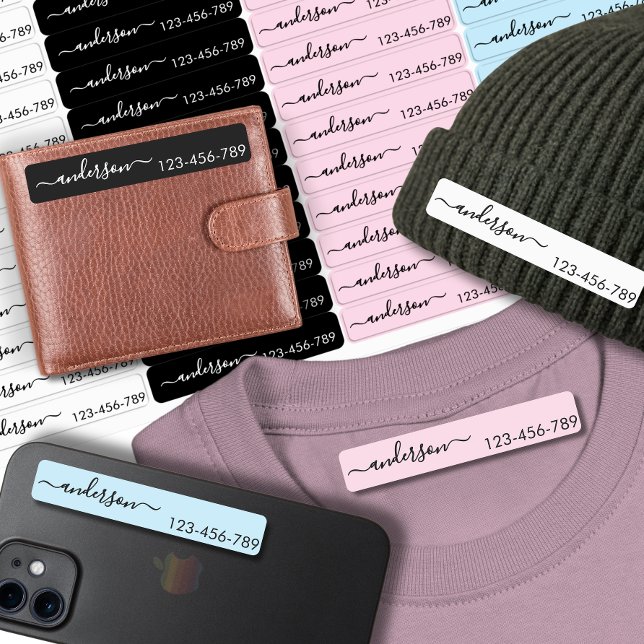 Script Custom  Clothing label for nursing home (Creator Uploaded)