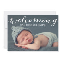 Script de bienvenue | Faire-part de naissance