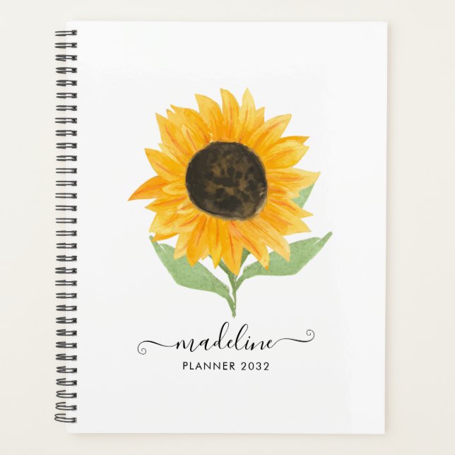 Script de nom personnalisé de tournesol rustique m (Devant)
