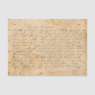 Script Decoupage Paper Antique Style