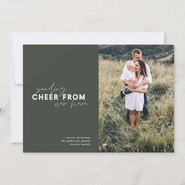 script distance photo holiday Christmas (Front)