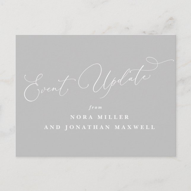 Script Even Update Postcard (Front)