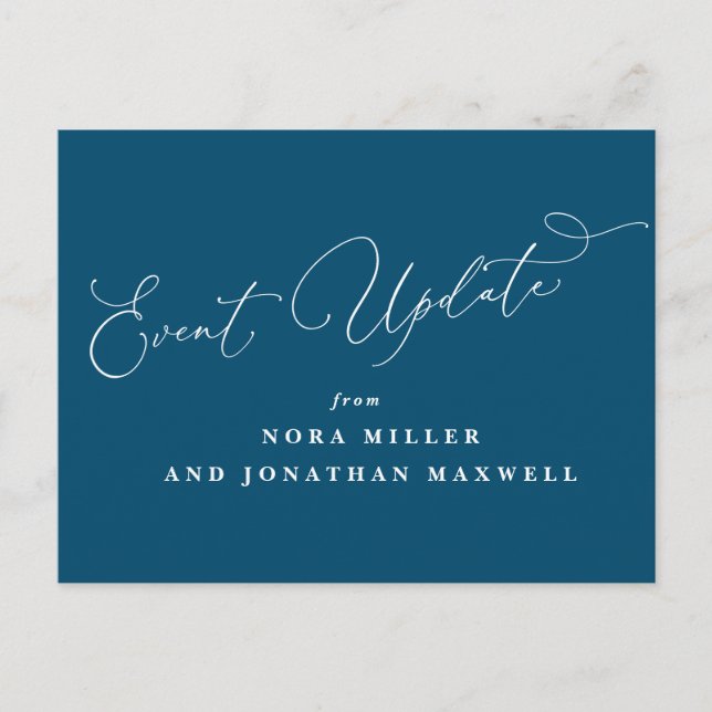 Script Event Update Postcard (Front)