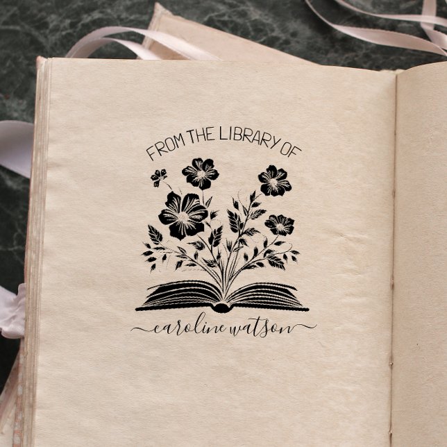 Script Floral Book from the library of   Rubber Stamp (Creator Uploaded)