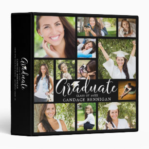 Script GRADUATE 12 Photo Collage Photo Album Binder