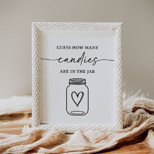Script Guess How Many Candies are in the Jar Sign