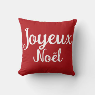 Script  Merry Christmas  Throw Pillow