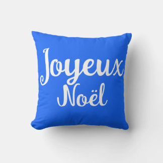 Script  Merry Christmas  Throw Pillow
