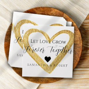 Script Minimal Wedding Bridal Favour Seeds Envelop Envelope
