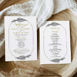 Script Minimal Wedding Program<br><div class="desc">itinerary weddings,  ceremony programs,  wedding programs,  wedding vow renewal program templates,  example of wedding program,  wedding program template</div>