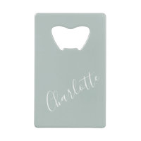 Script minimaliste Nom personnalisé Dusty Blue
