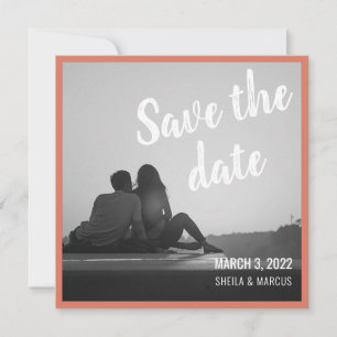 Script Moderne Enregistrer Le Carte photo Mariage