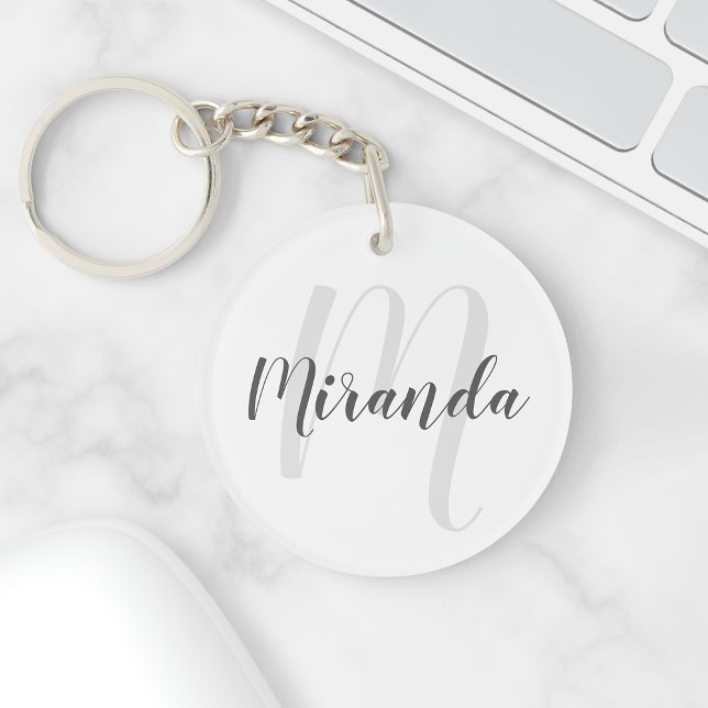 Script moderne Monogramme personnalisé et nom (Créateur téléchargé)