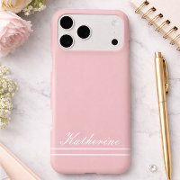 Script Name Minimalist Pink