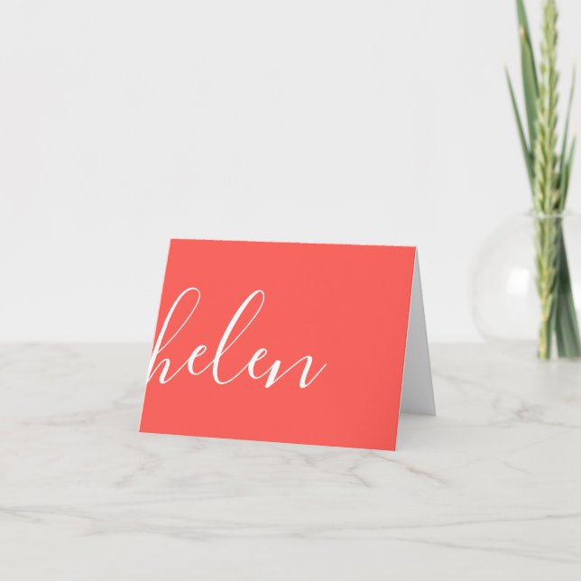 Script Name Note Card (Front)