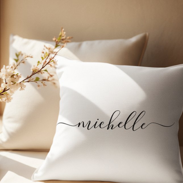 Script Name Throw Pillow (Creator Uploaded)