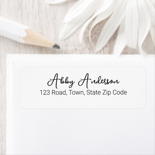 Script noir simple | BLANCHE (En situation)