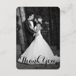 Script Photo Wedding Thank You