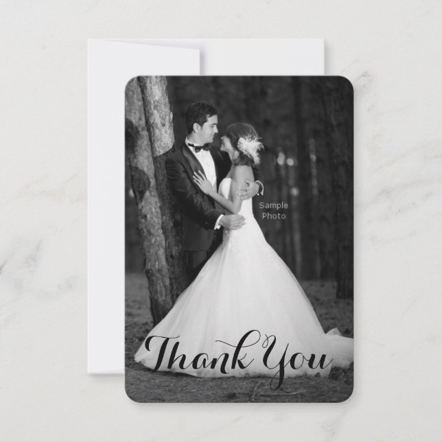 Script Photo Wedding Thank You (Front)