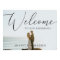 Script Photo Wedding Welcome Sign Poster