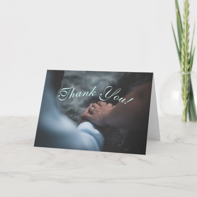 Script simple - ensemble Carte de remerciements (Devant)