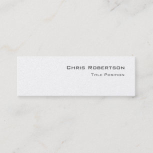 Script tendance mince Carte de visite de charme