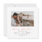 Script text photo Christmas save the date