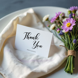 Script Thank Card for Couples