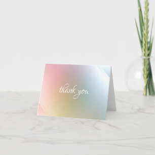 Script Thank You Modern Abstract Colourful Templat