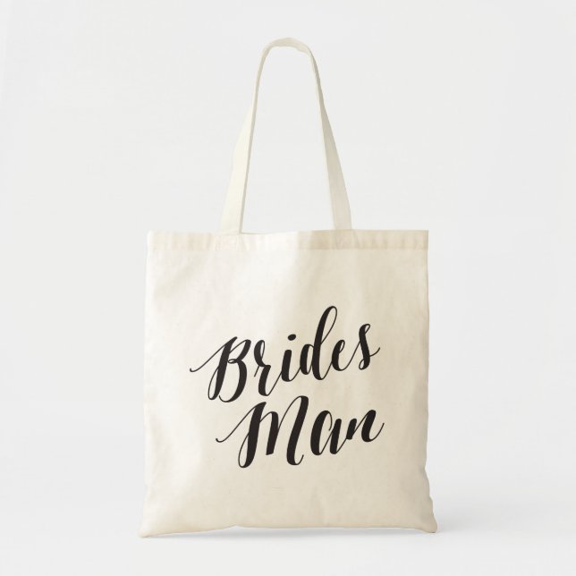 Script Tote | Brides Man Bag (Front)
