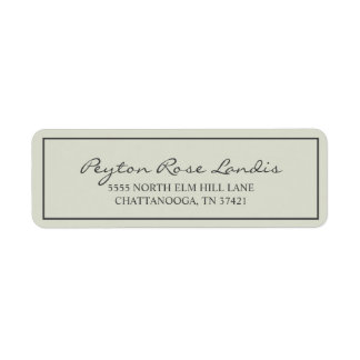 Script vert Sage moderne