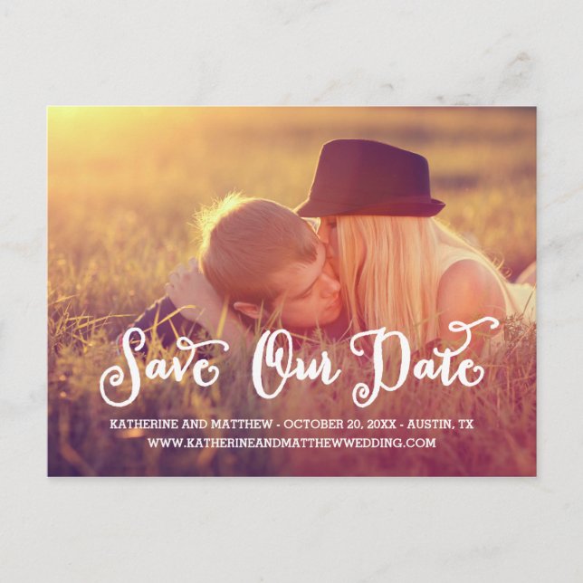 Script Whimy | Enregistrer la carte postale Date (Devant)