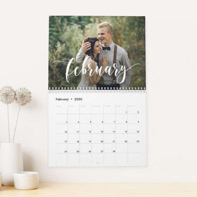 Scripted Elegance Custom Photo Calendar (Creator Uploaded)