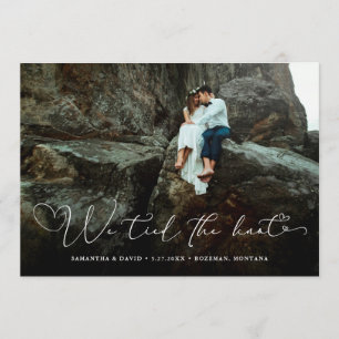 Scripted Hearts Photo Elopement Announcement