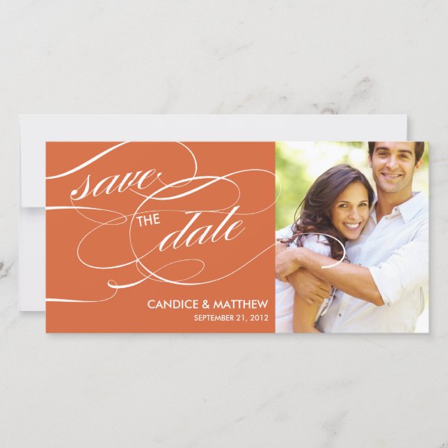 SCRIPTED | SAVE THE DATE ANNOUNCEMENT (Front)