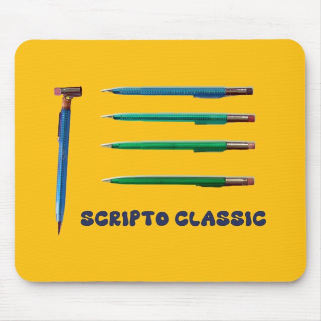 Scripto Classic Mechanical Pencils Mouse Pad (Front)