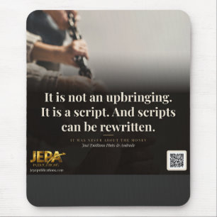 Scripts Can Be Rewritten Book Quote Mouse Pad