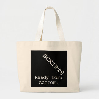 SCRIPTS -- Ready for ACTION! Jumbo Tote