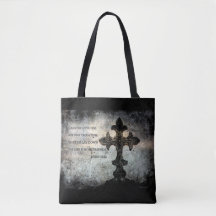 Scripture All-Over-Print Cross Body Bag