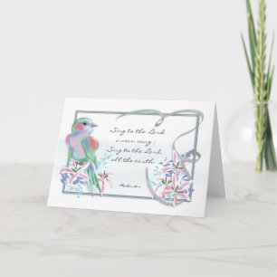Scripture Birthday Card
